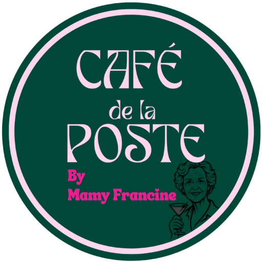 Le Café de la Poste by Mamy Francine Logo